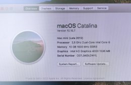 MacMini i5/ 500GB ssd/8GB ram