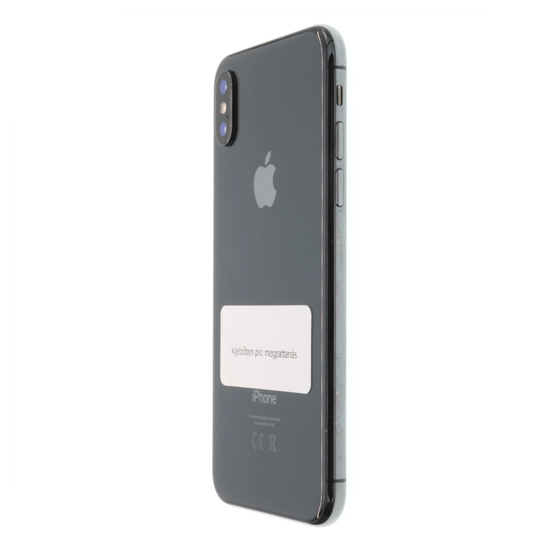 !! 1 ÉV GARANCIA !! Apple iPhone X 256 GB Space Gray 100%