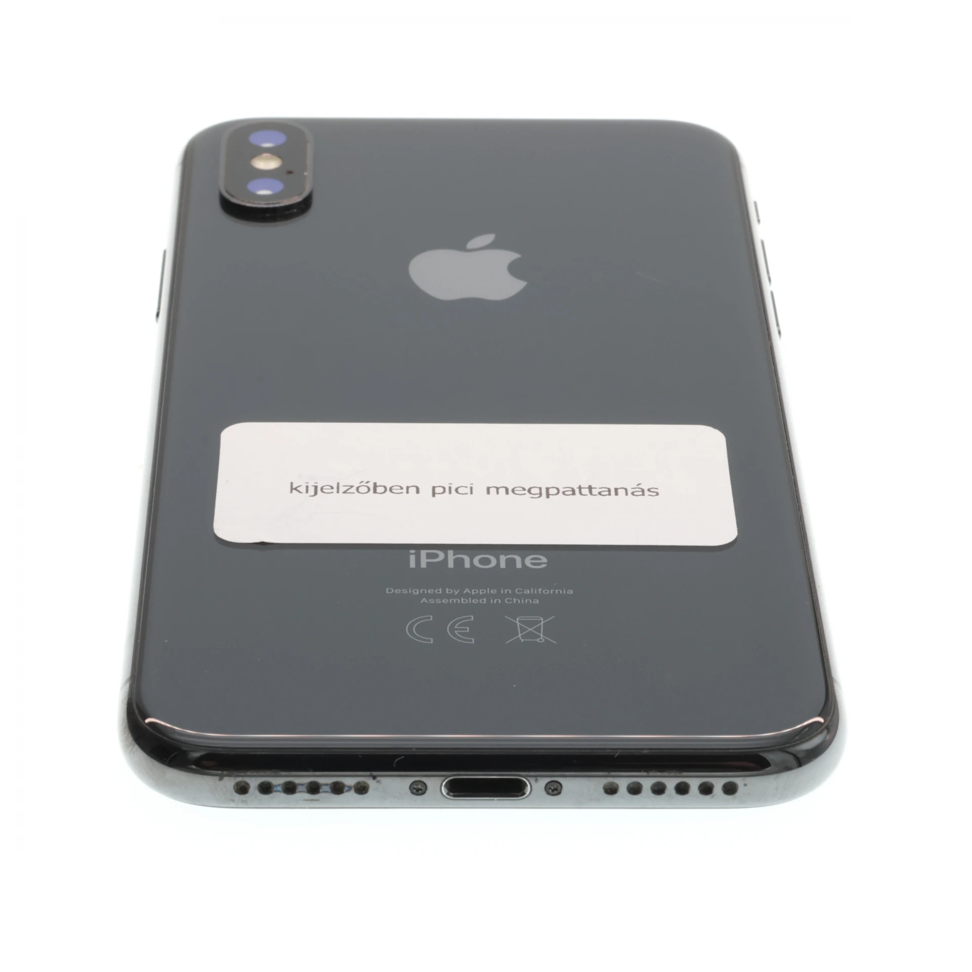 !! 1 ÉV GARANCIA !! Apple iPhone X 256 GB Space Gray 100%