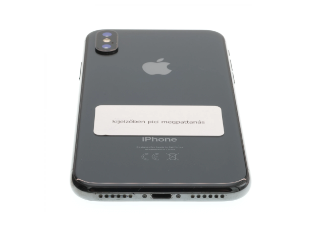 !! 1 ÉV GARANCIA !! Apple iPhone X 256 GB Space Gray 100%