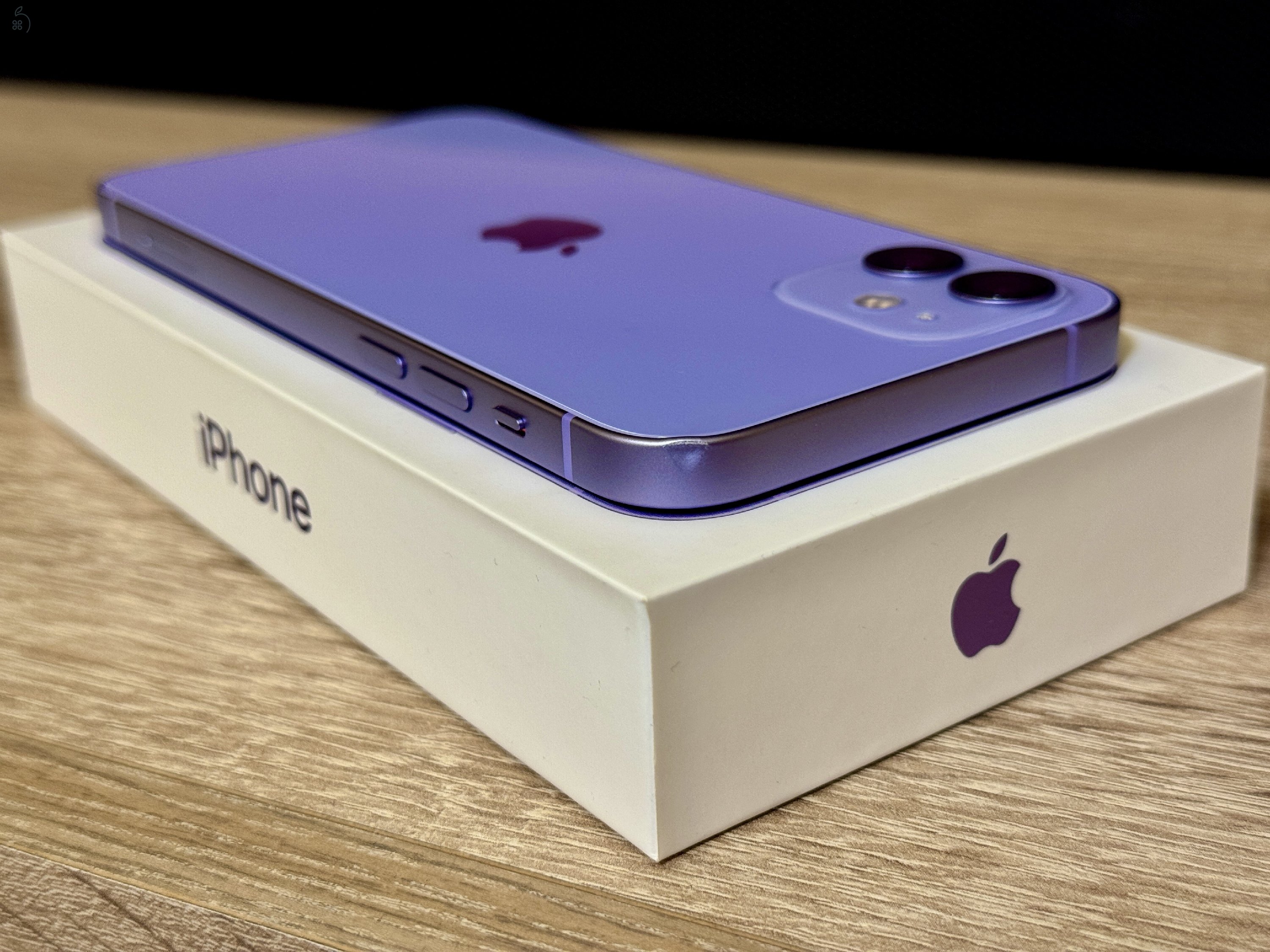iPhone 12 - 128GB, lila, 84%