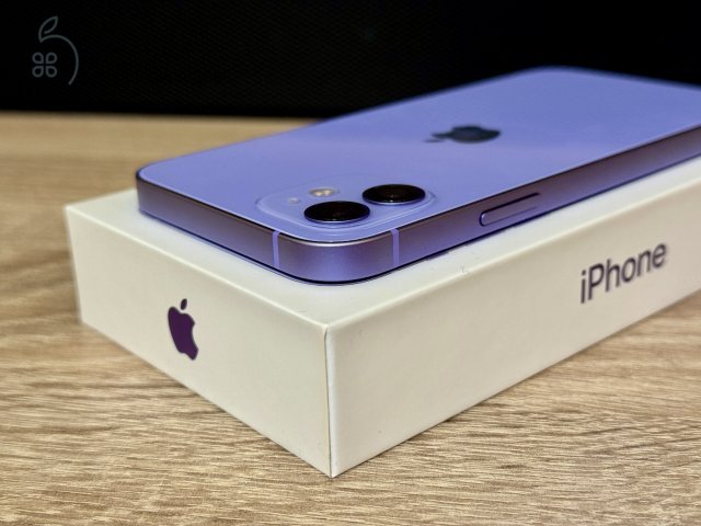 iPhone 12 - 128GB, lila, 84%