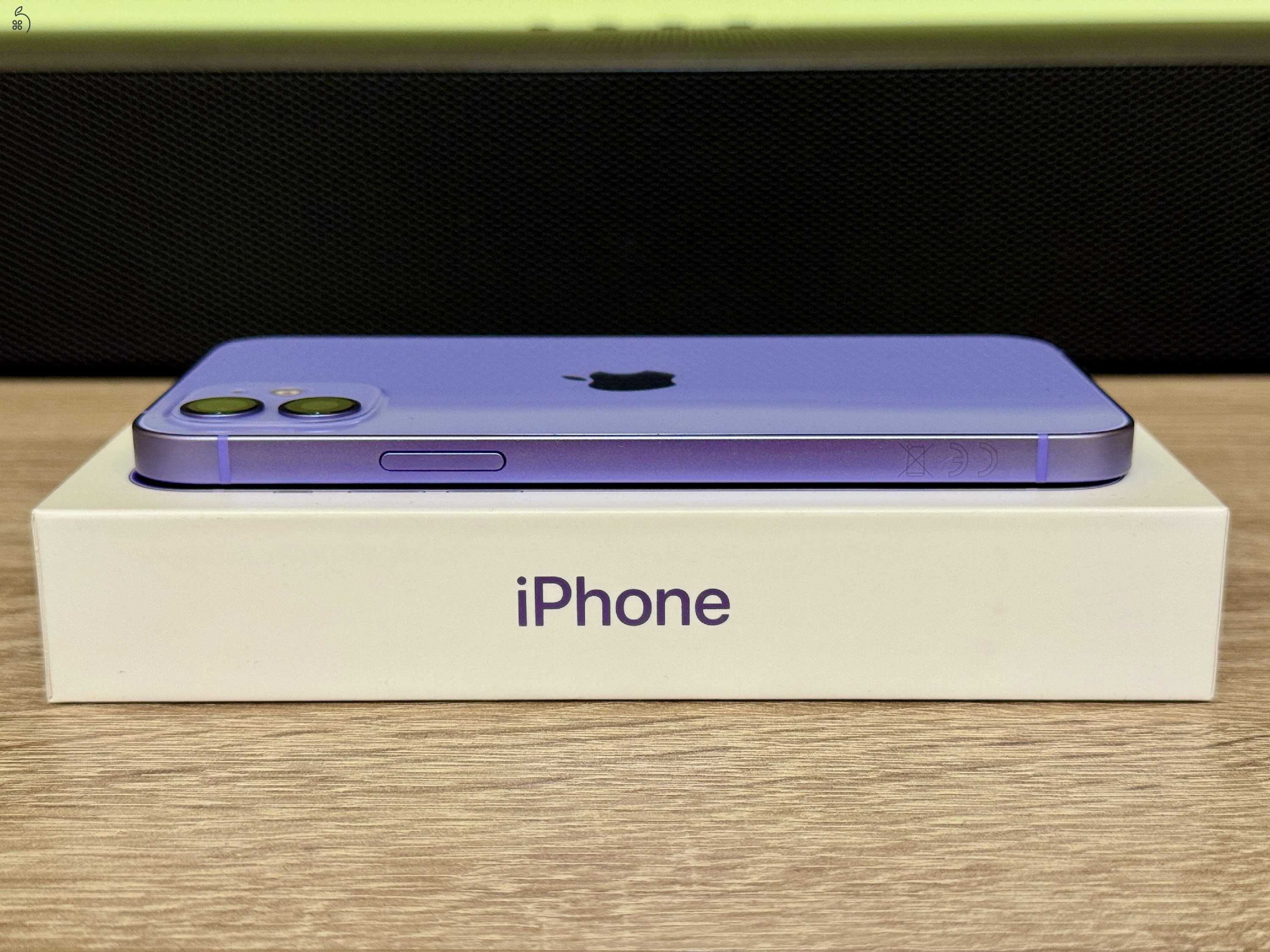 iPhone 12 - 128GB, lila, 84%