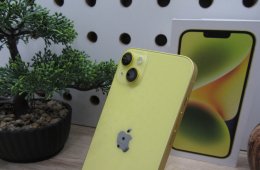 Apple iPhone 14 Plus - Yellow - Használt, karcmentes