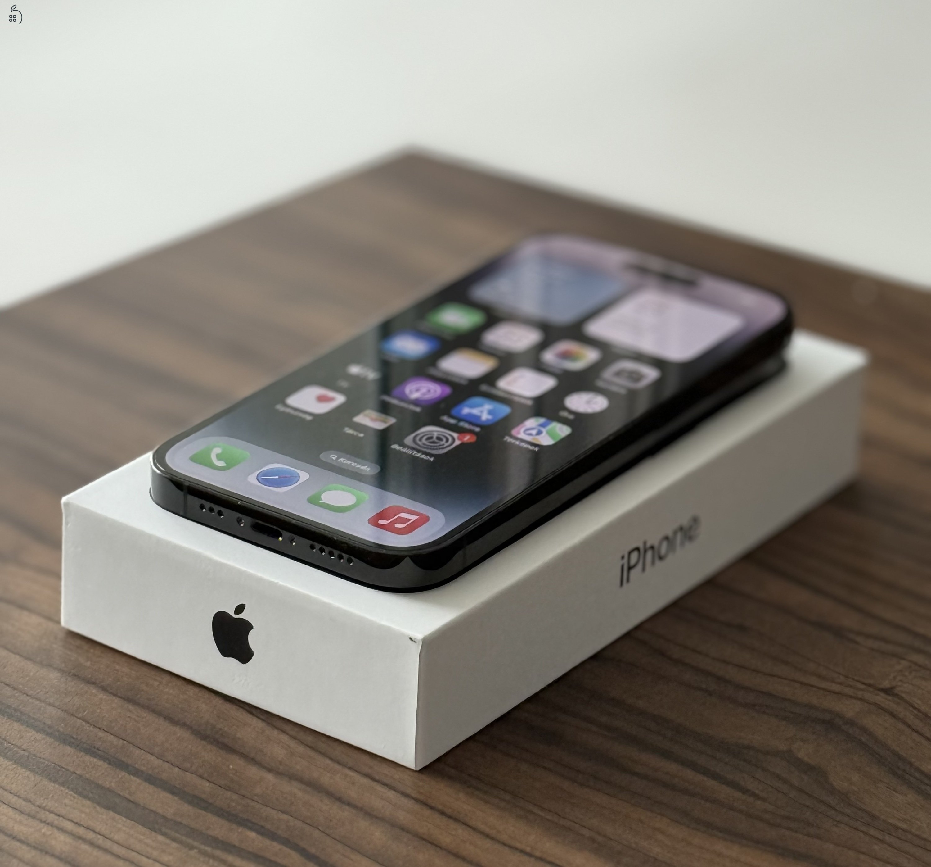 iPhone 14 Pro - Space black - hálózatfüggetlen - 128 GB 