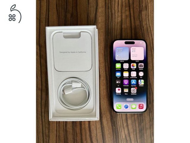 iPhone 14 Pro - Space black - hálózatfüggetlen - 128 GB 