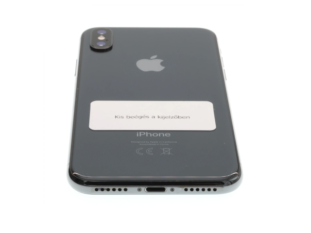 !! 1 ÉV GARANCIA !! Apple iPhone X 64 GB Space Gray 100%