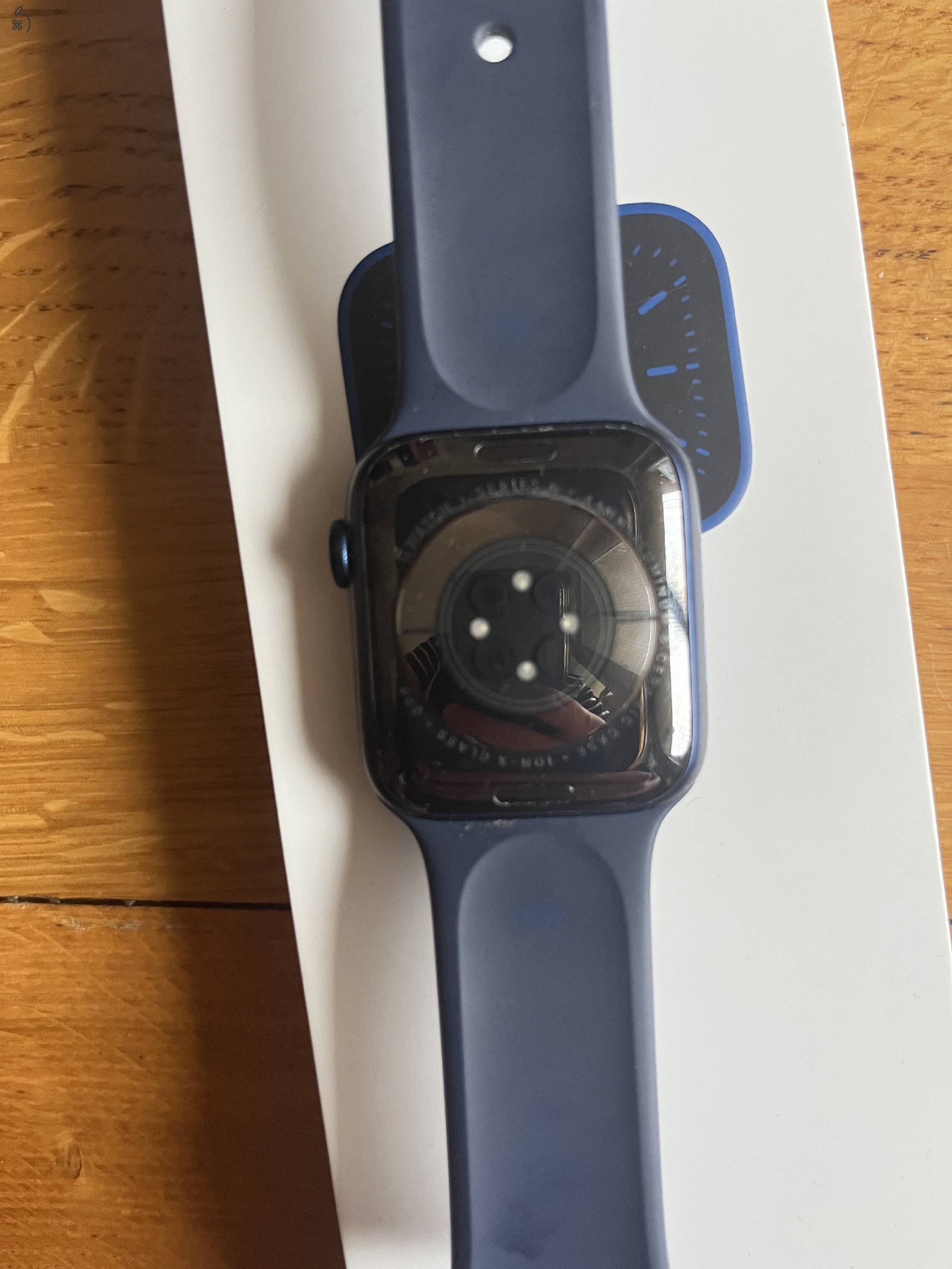 Apple Watch Series 6 44mm Blue Alu Dp Navy Sport Band GPS