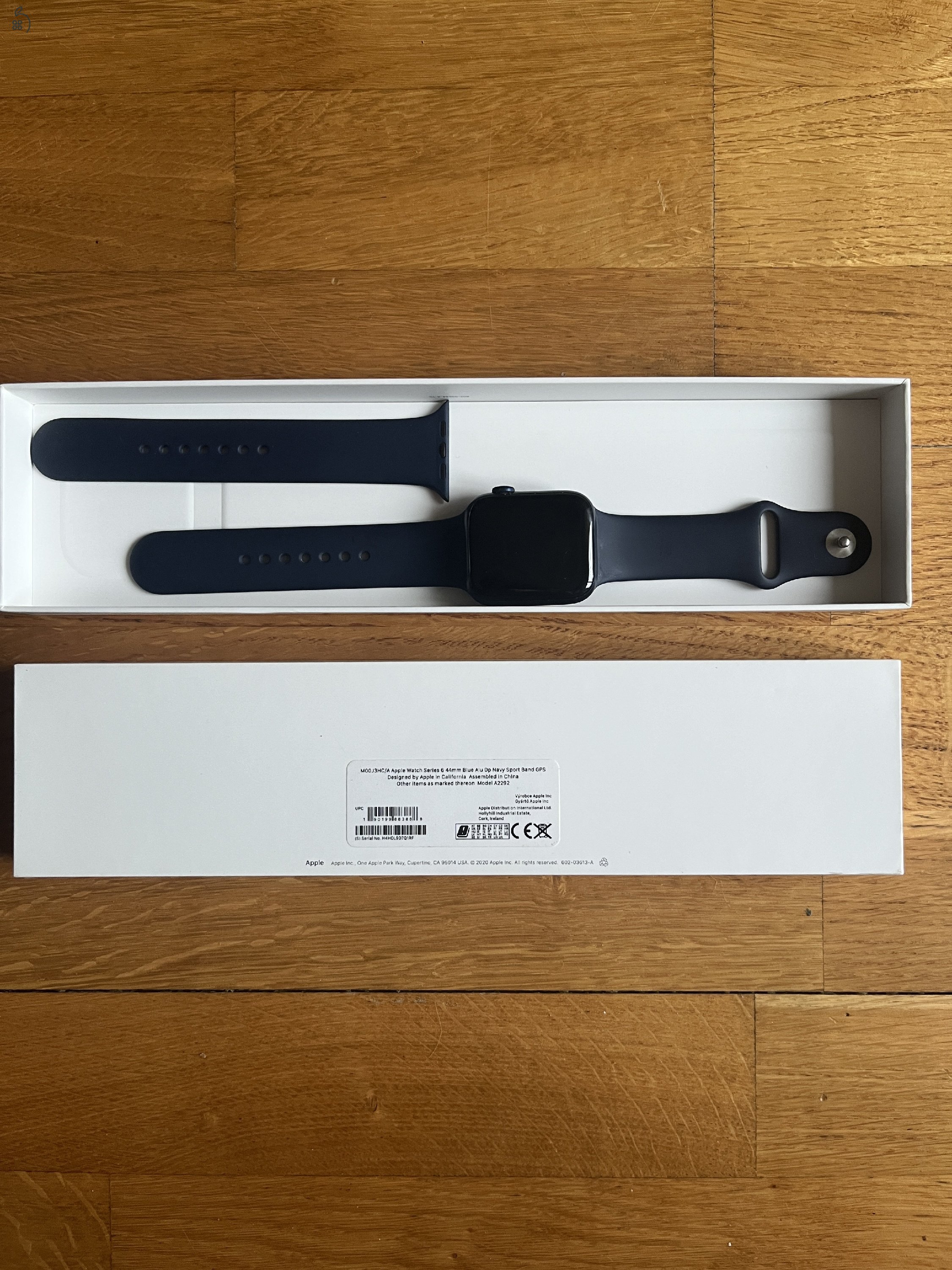 Apple Watch Series 6 44mm Blue Alu Dp Navy Sport Band GPS