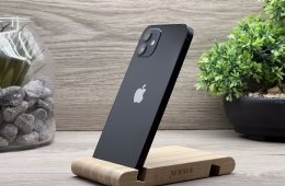iPhone 12 Black 128GB 2 ÉV Garanciával Számlával Aksi 100%