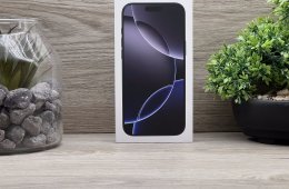 Bontatlan, Új iPhone 16 Pro Max Black Titanium 256GB 2 ÉV Garanciával Számlával Aksi 100%