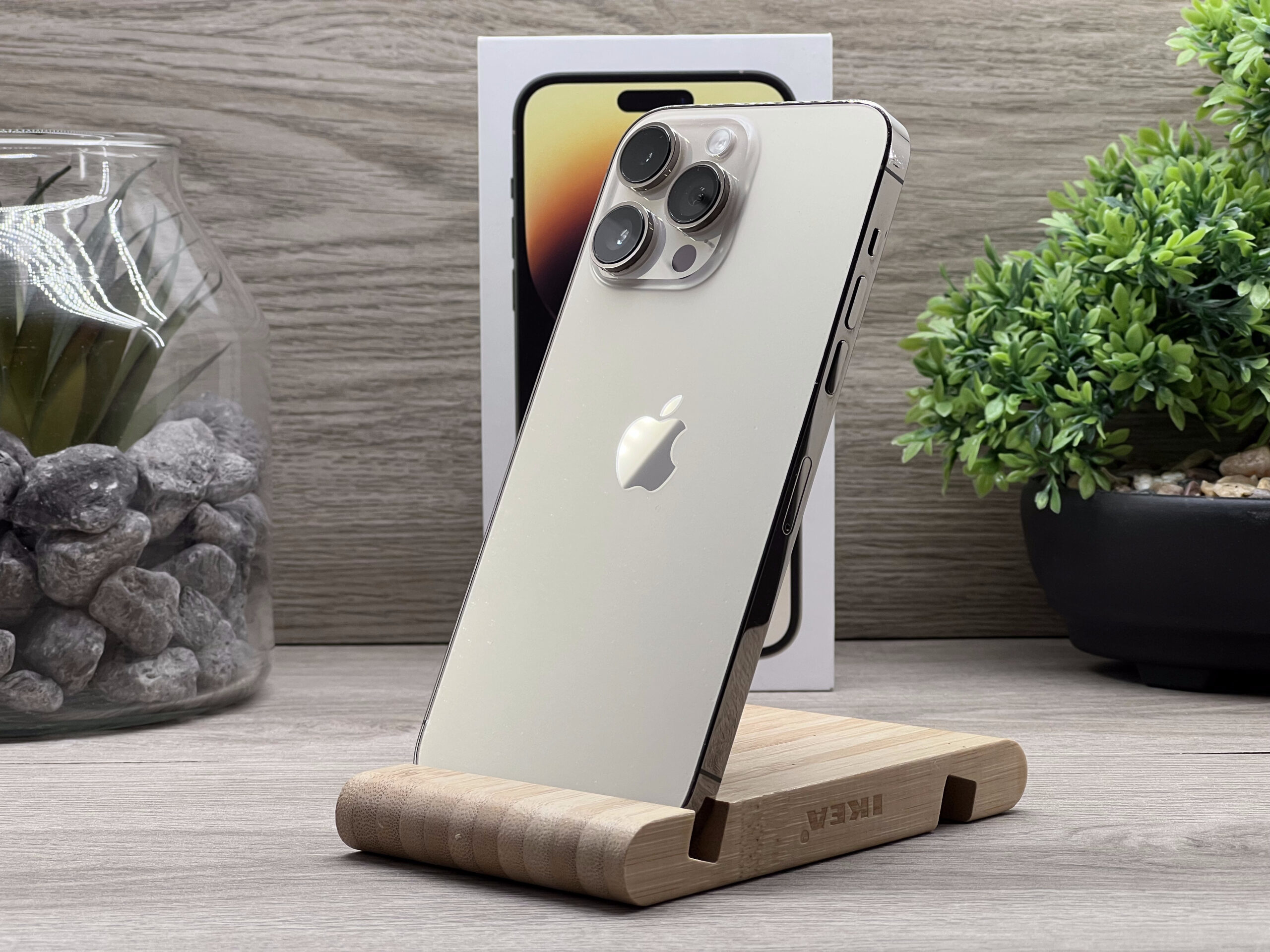 Hibátlan iPhone 14 Pro Max Gold 128GB 2 ÉV Garanciával Számlával Aksi 93%