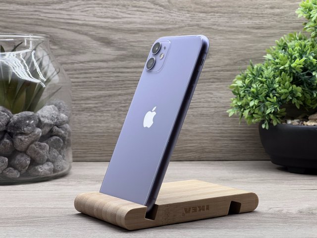 Hibátlan iPhone 11 Purple 128GB 2 ÉV Garanciával Számlával Aksi 100%