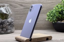 Hibátlan iPhone 11 Purple 128GB 2 ÉV Garanciával Számlával Aksi 100%