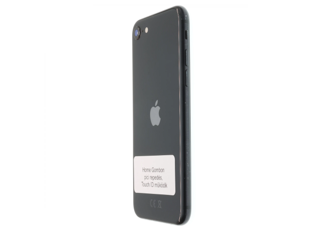 !! 1 ÉV GARANCIA !! Apple iPhone SE (2020) 64 GB Black 100%