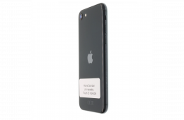 !! 1 ÉV GARANCIA !! Apple iPhone SE (2020) 64 GB Black 100%