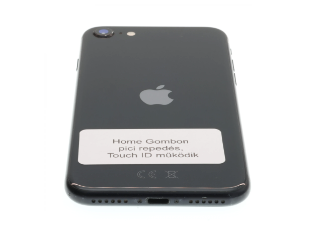 !! 1 ÉV GARANCIA !! Apple iPhone SE (2020) 64 GB Black 100%