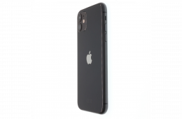 !! 1 ÉV GARANCIA !! Apple iPhone 11 64 GB Black 100%