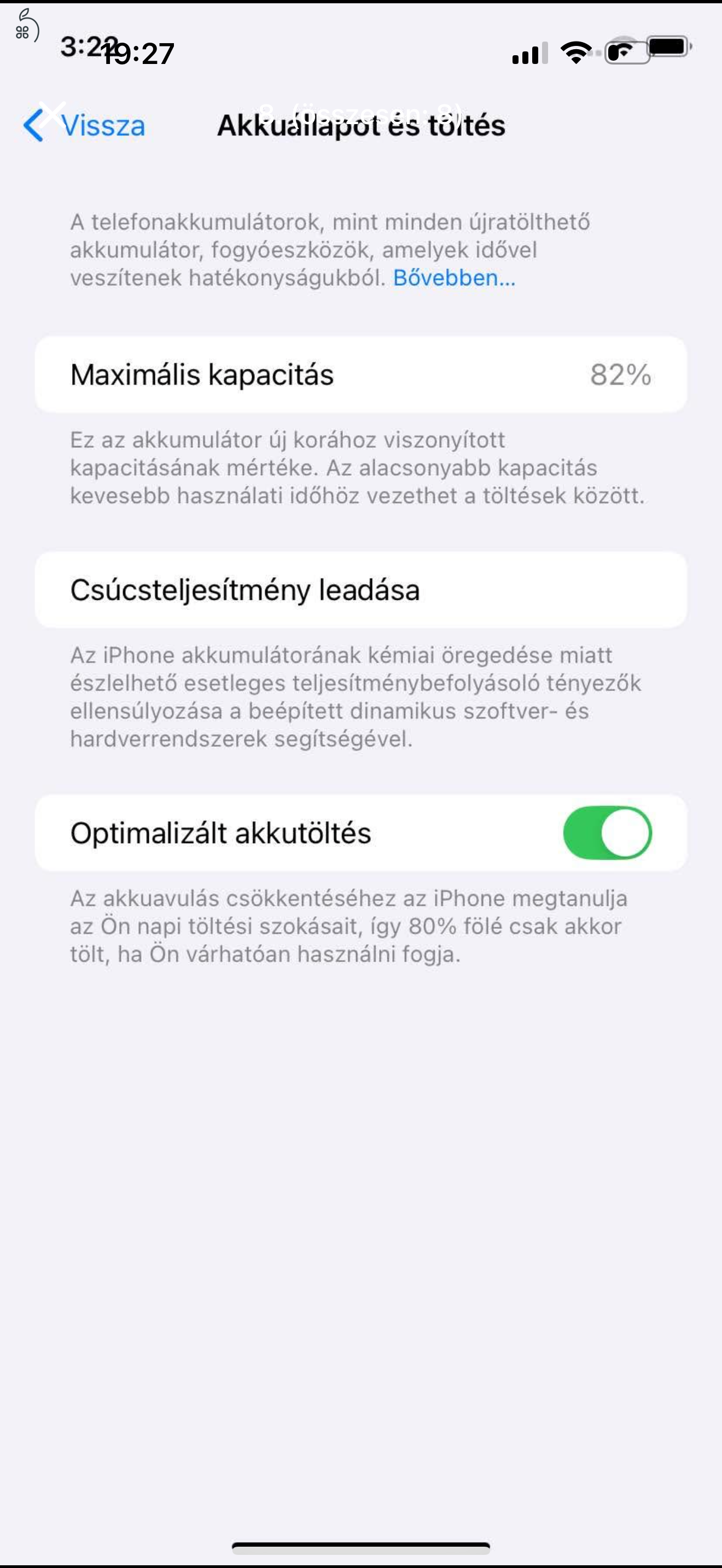 Eladó szép állapotú használt iPhone