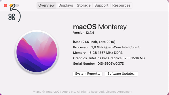 Apple iMac 21,5