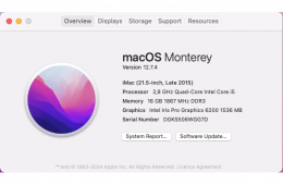 Apple iMac 21,5