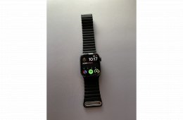 Apple Watch Series 9 41mm. Cellular- grafit rozsdamentes acél tok,éjfekete.