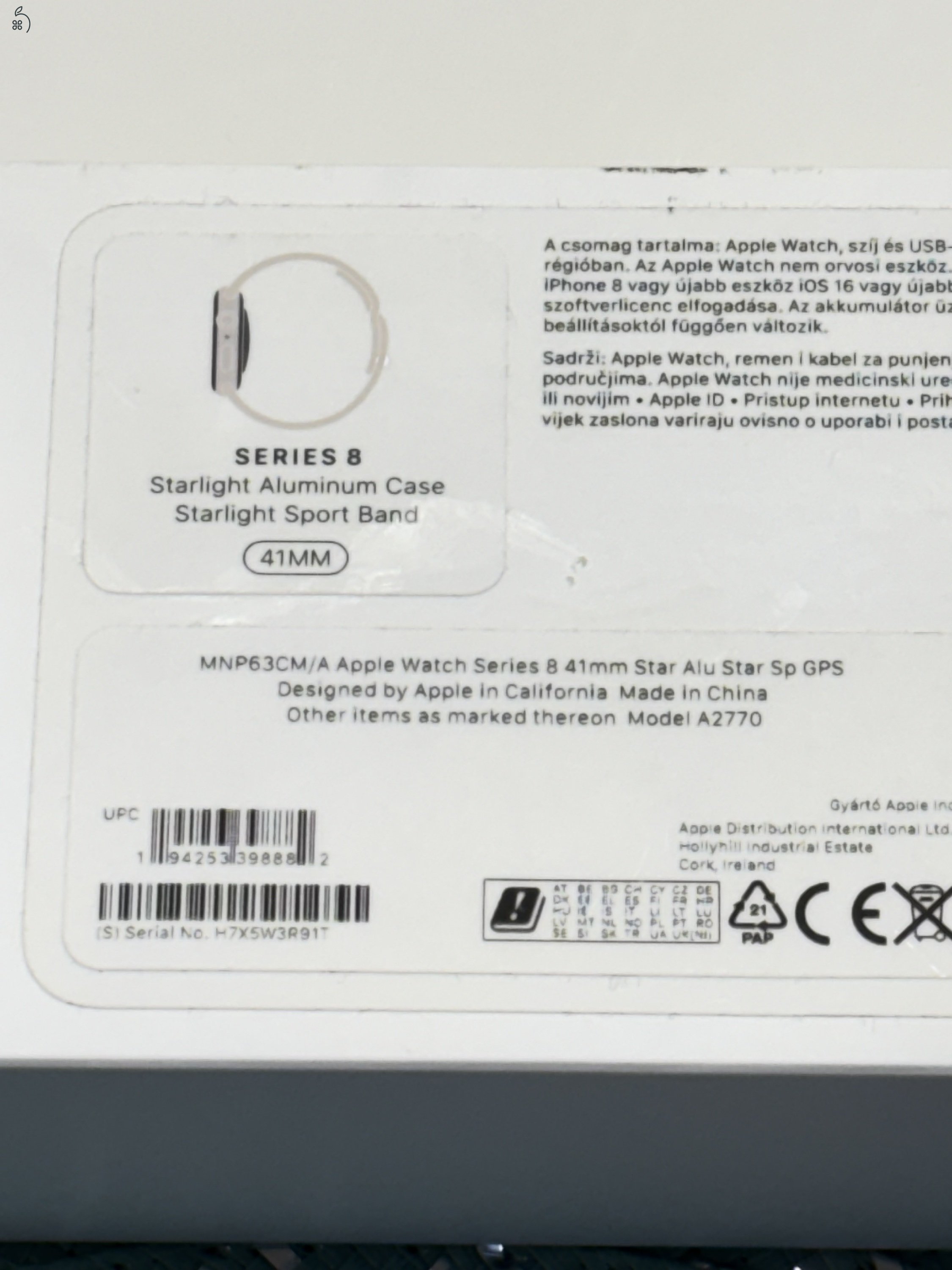 Apple Wach Ultra 1. generáció