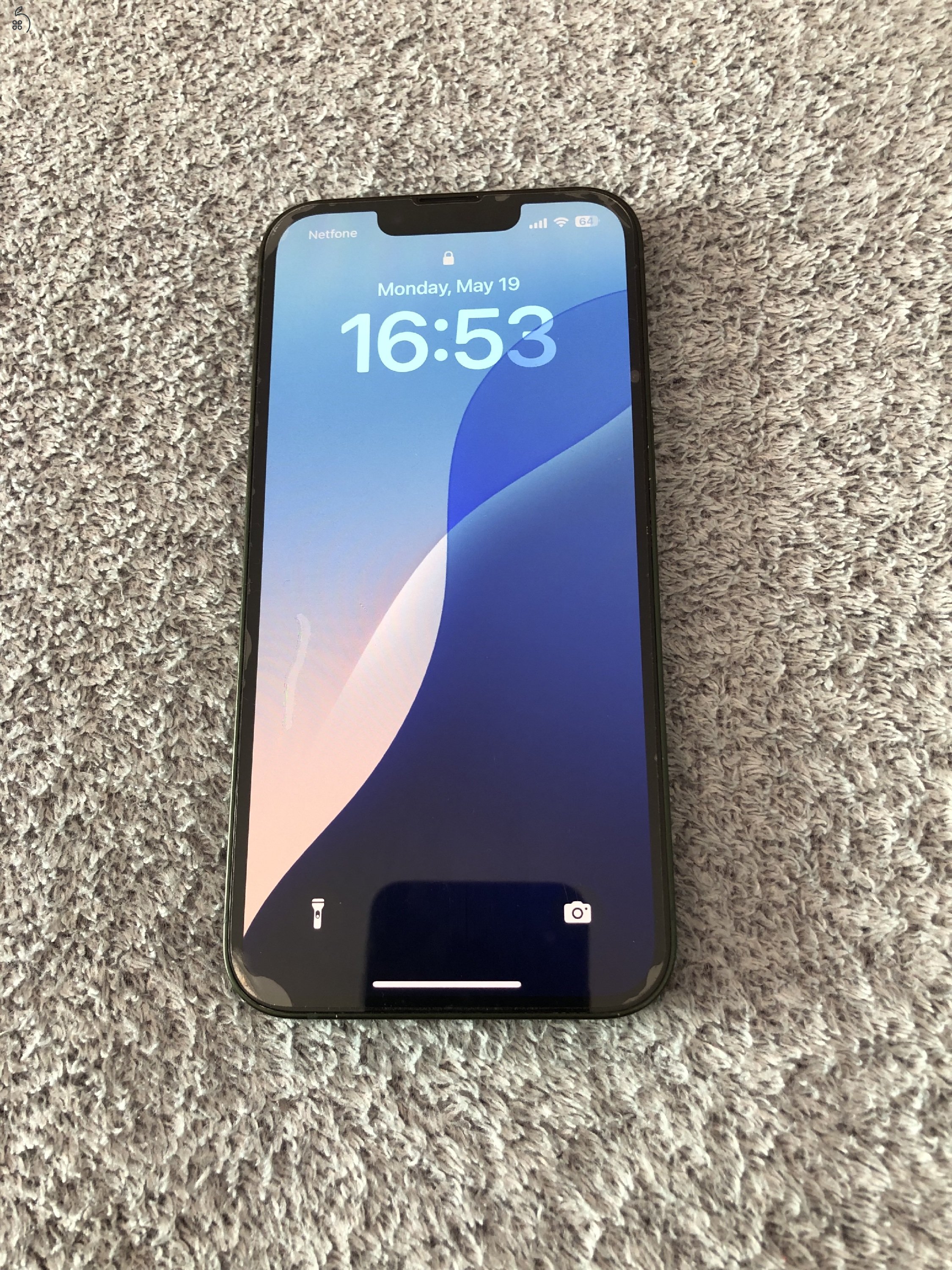 iPhone 13 100% akkumulátor + 2 mobilfoxos tok