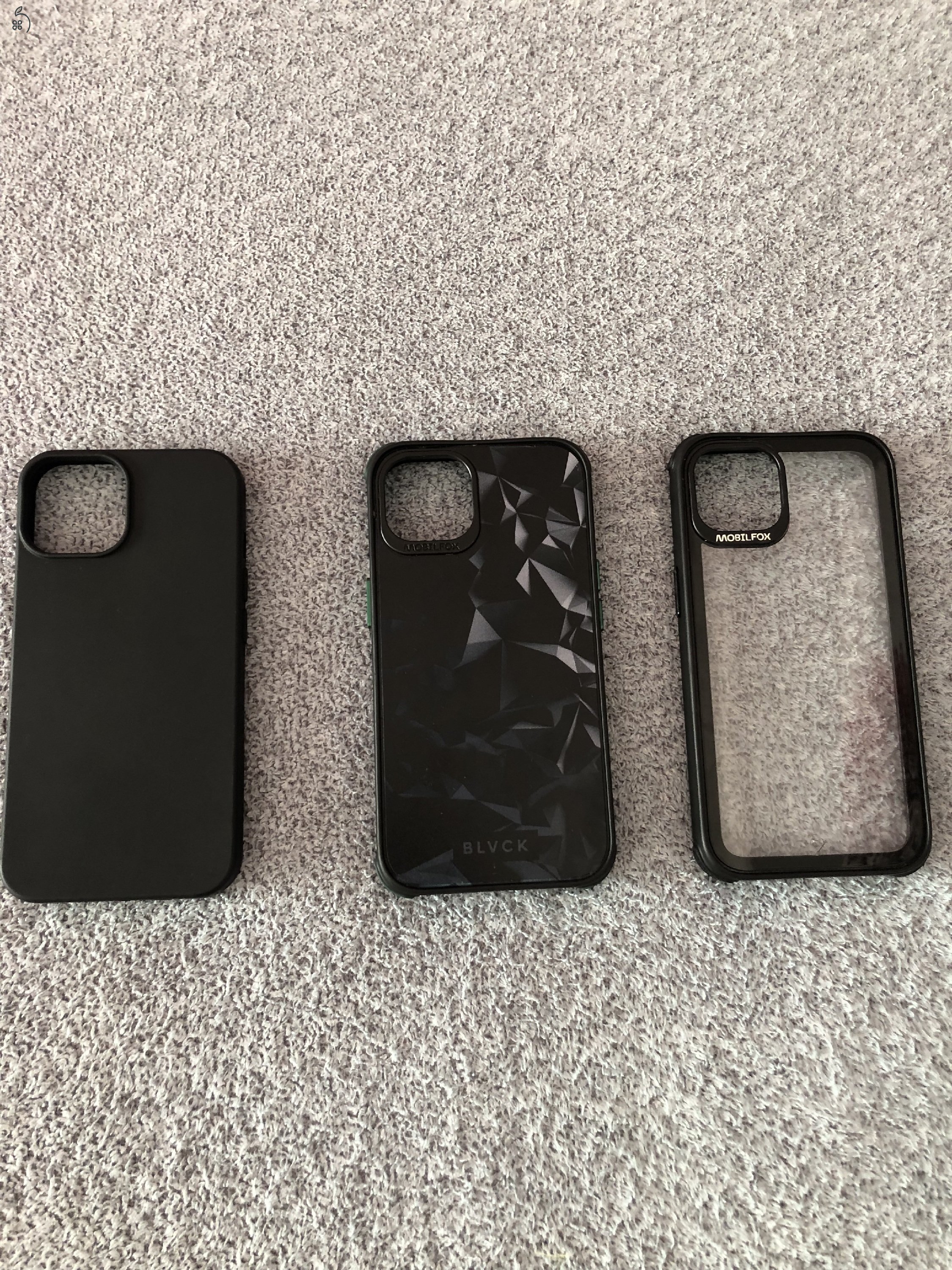iPhone 13 100% akkumulátor + 2 mobilfoxos tok