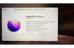 MacBook Pro 2016 Intel chip 13”