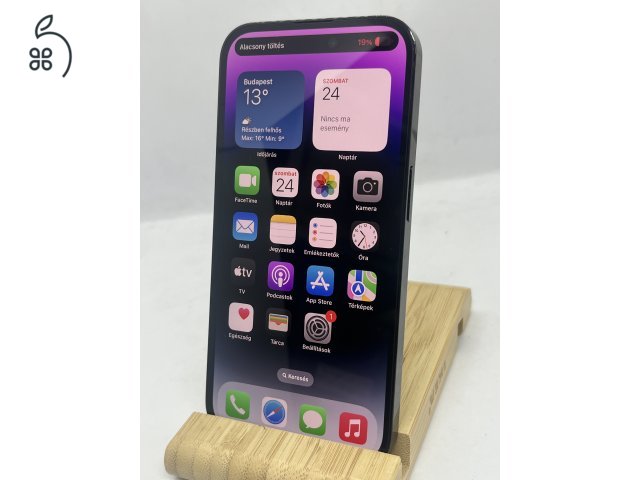 KIFOGÁSTALAN IPHONE 14 PRO 128GB, ÜZLETBŐl, GARANCIÁVAL
