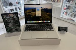 MacBook Air M3 Újszerű/16GB/512ssd/2025.10.09.Apple gar./Akku 100%/p4271