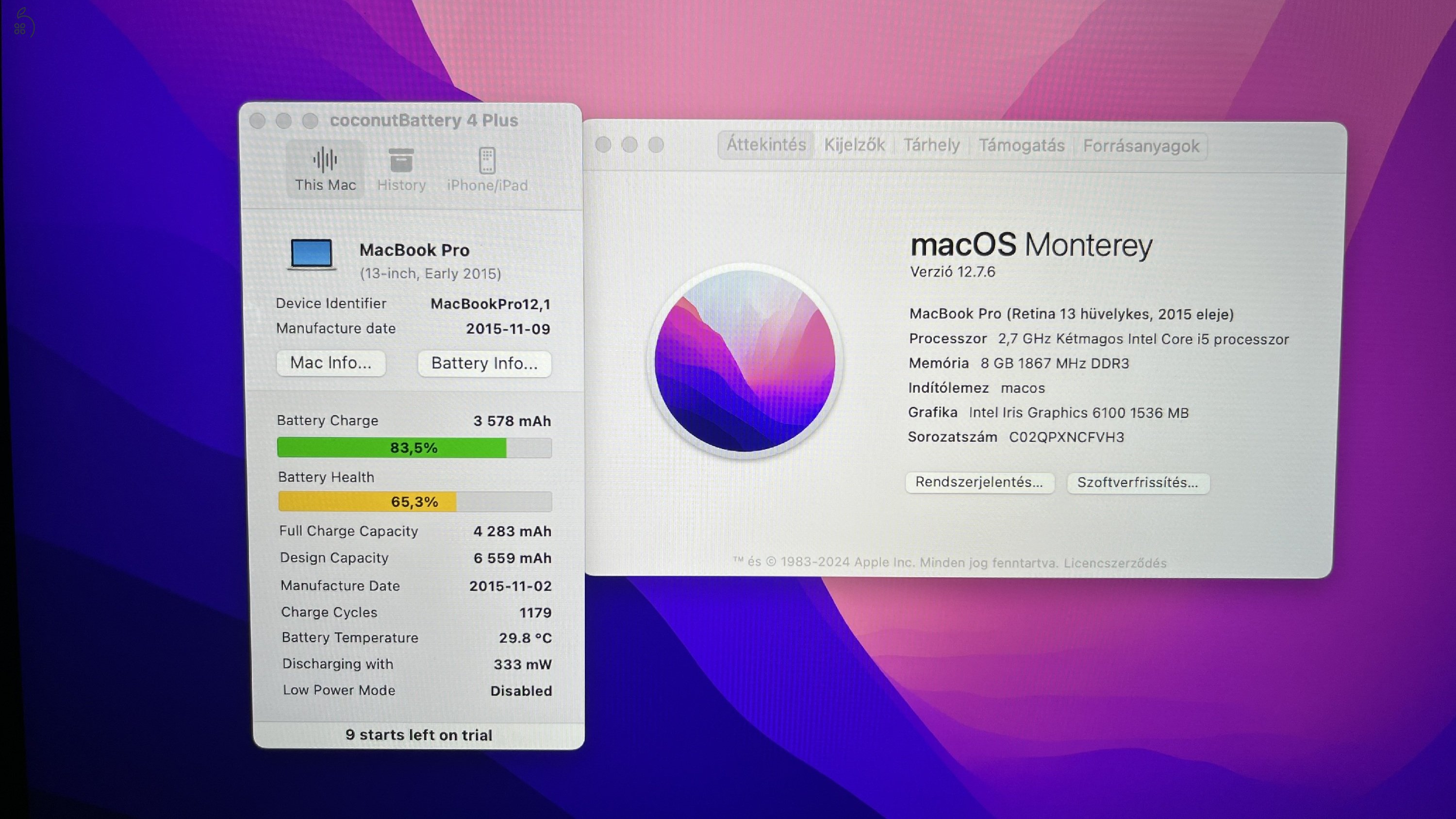 Macbook Pro 2015 Early 13