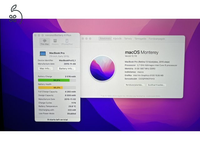 Macbook Pro 2015 Early 13