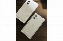 Vadonatúj iPhone 16 PLUS 128GB fehér KÁRTYAFÜGGETLEN! 