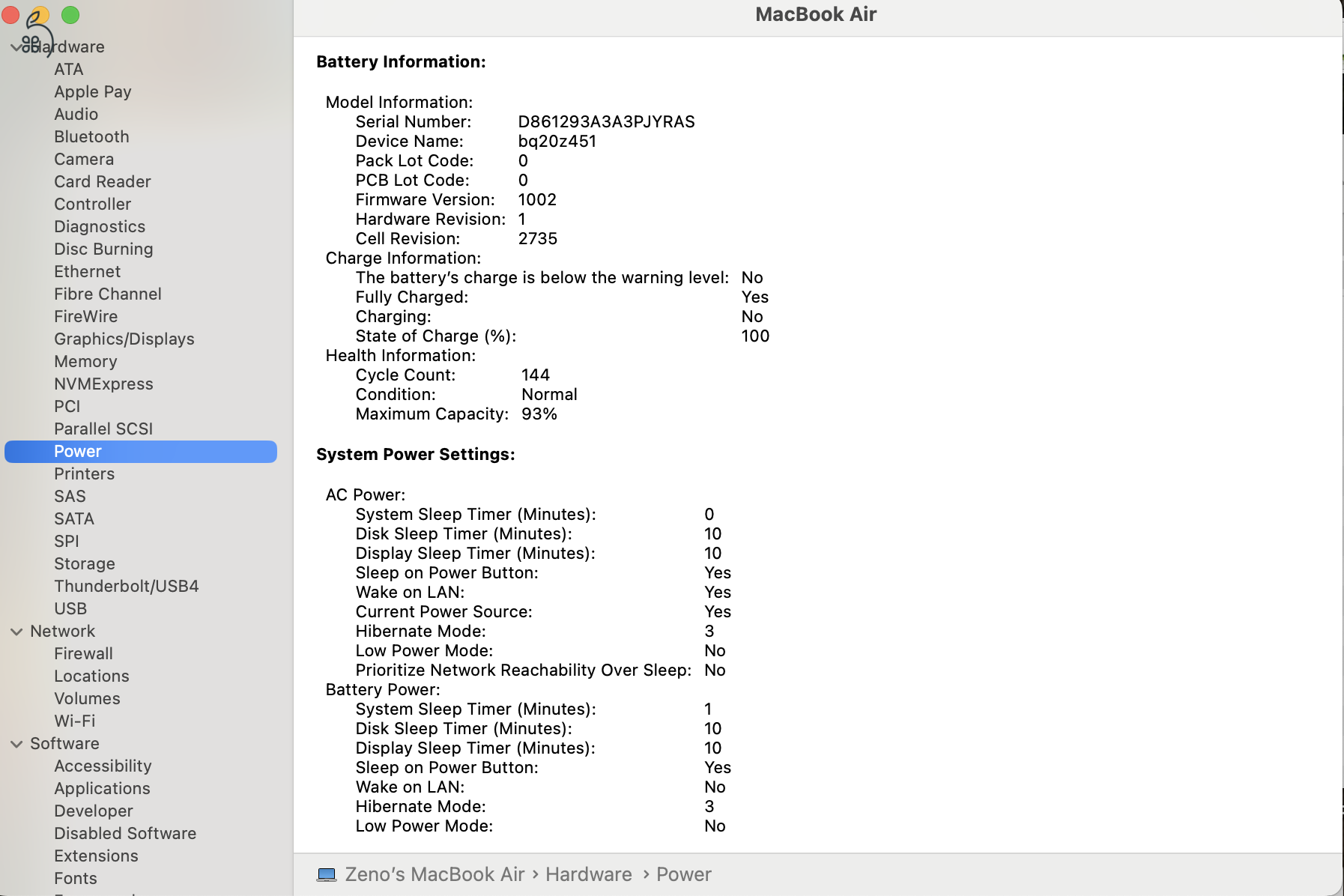Patika állapotú M1 (8 core CPU) MacBook Air - USA modell
