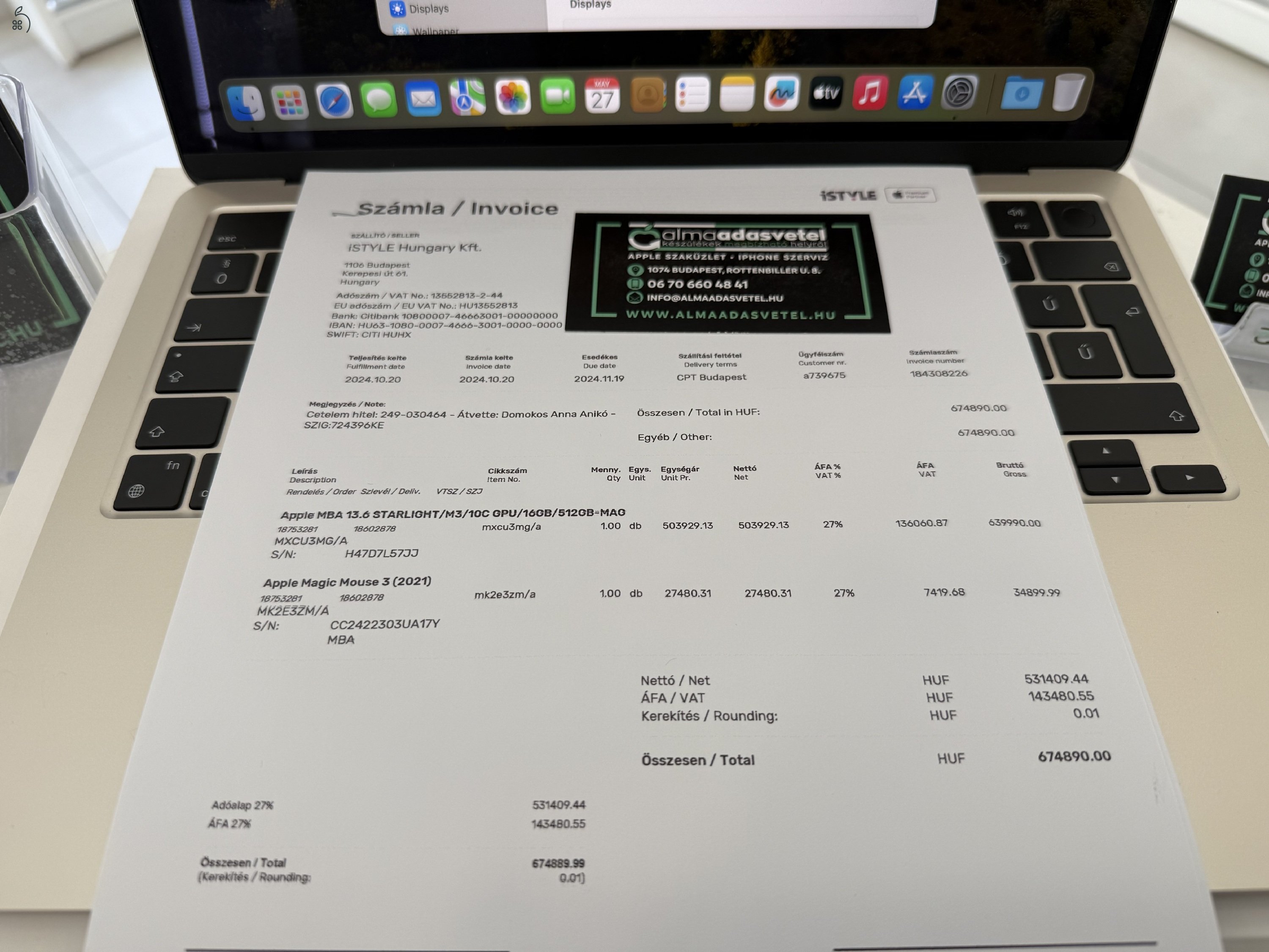MacBook Air M3 13