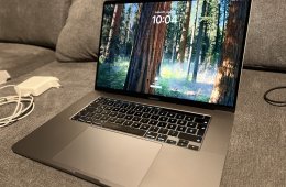 MacBook Pro 16” (2019) – i9 / 32 GB RAM / 8 GB GPU / ÚJ akksi!