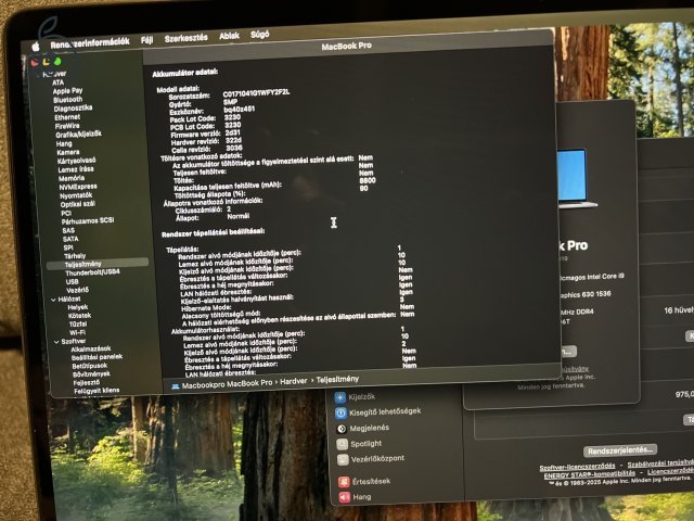 MacBook Pro 16” (2019) – i9 / 32 GB RAM / 8 GB GPU / ÚJ akksi!