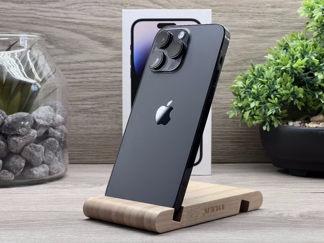 iPhone 14 Pro Max Space Black 256GB 2 ÉV Garanciával Számlával Aksi 91%