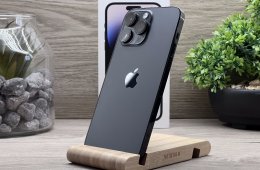 iPhone 14 Pro Max Space Black 256GB 2 ÉV Garanciával Számlával Aksi 91%
