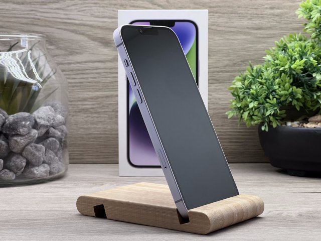 iPhone 14 Plus Purple 128GB 2 ÉV Garanciával Számlával Aksi 92%