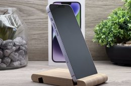 iPhone 14 Plus Purple 128GB 2 ÉV Garanciával Számlával Aksi 92%