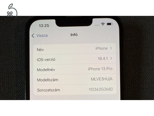 ELADÓ IPHONE 13 Pro, 256 GB