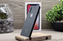 iPhone X Space Gray 64GB 2 ÉV Garanciával Számlával Aksi 100%