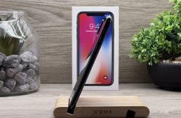 iPhone X Space Gray 64GB 2 ÉV Garanciával Számlával Aksi 100%