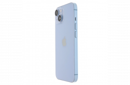 !! 1 ÉV GARANCIA !! Apple iPhone 14 256 GB Blue 100% – ESIM