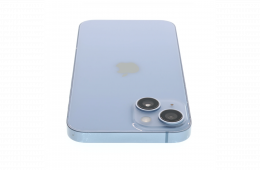 !! 1 ÉV GARANCIA !! Apple iPhone 14 256 GB Blue 100% – ESIM