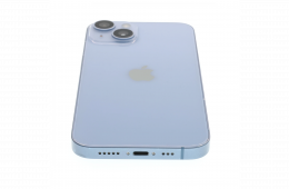 !! 1 ÉV GARANCIA !! Apple iPhone 14 256 GB Blue 100% – ESIM