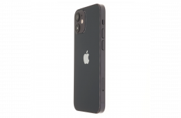 !! 1 ÉV GARANCIA !! Apple iPhone 12 Mini 128 GB Black 100%